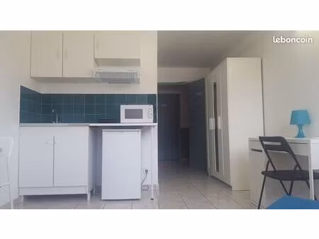 studio meublé de 18m2 dans résidence étudiante privée