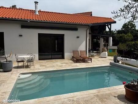 maison familiale rénovée avec piscine – beauzelle – 145 m² – meublée
