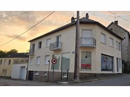 immeuble rentable de 240m² avec 2 logements  commerce et extérieur