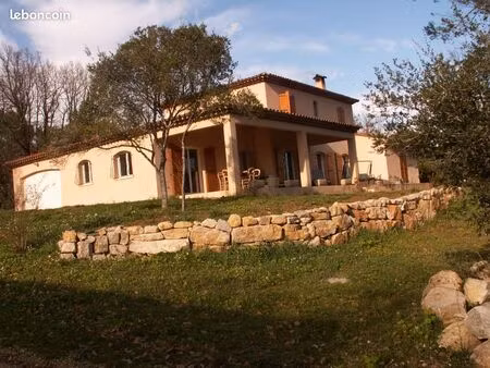 loue villa sur callian
