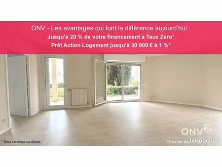 appartement 4 pièces 92 m²