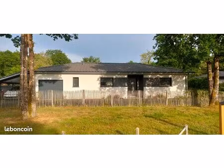 belin beliet - maison contemporaine de plain pied 116 m2 terrain 900 m2 - piscine - dpe a