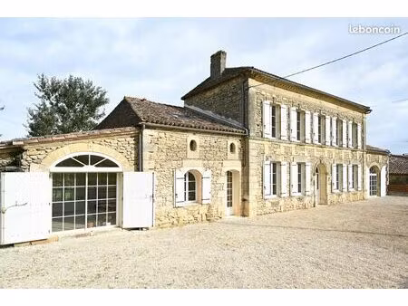 maison de maitre + chais