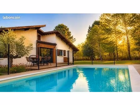 maison 152 m² rénovée + studio indépendant – piscine – terrain constructible 1900 m² – car