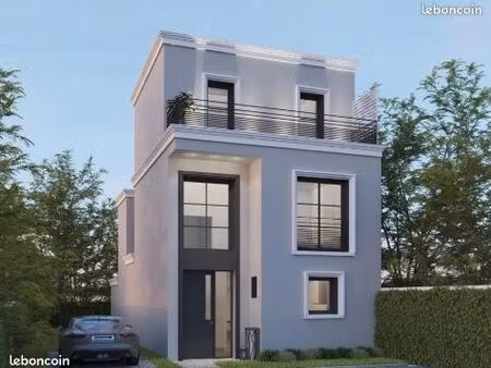 terrain 297 m2 la varenne champignol proche rer- permis de construire déposé