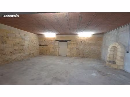 garage 90 m² – libourne centre / quais