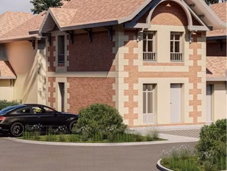 maison meublée neuve de style soulacais avec jardin