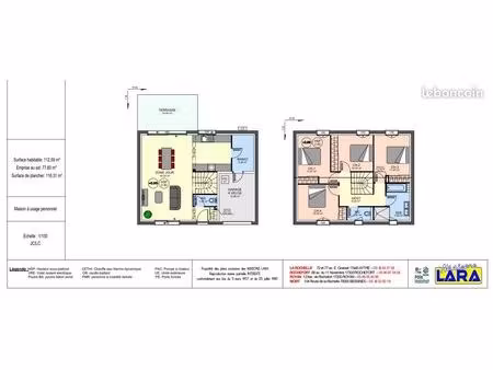 maison 5 pièces 112 m²