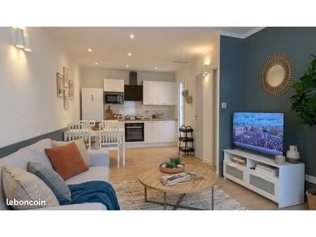 3 pièces échoppe 60m² - climatisée - tram a