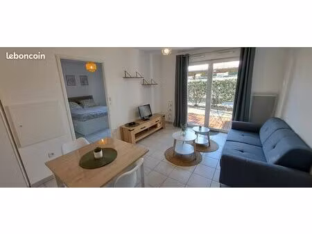 t2 36m² meublé plain-pied avec jardin + parking – tram a à pied