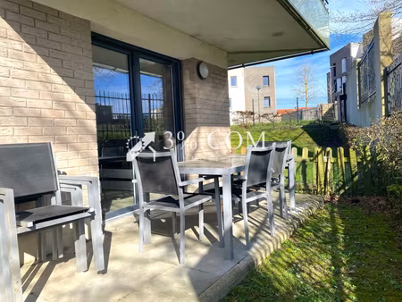 appartement rdc de 66 m² avec 2 ch + jardin
