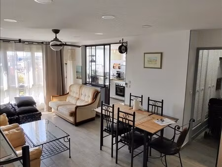 appartement - 9ème étage - 51 50 m2 - 2 pièces - meublé