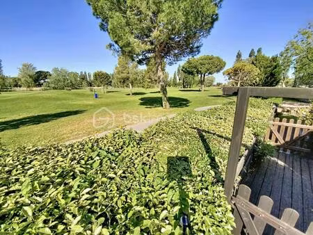 ⛳ la grande-motte – vue golf exceptionnelle – résidence sécurisée avec piscine et place de