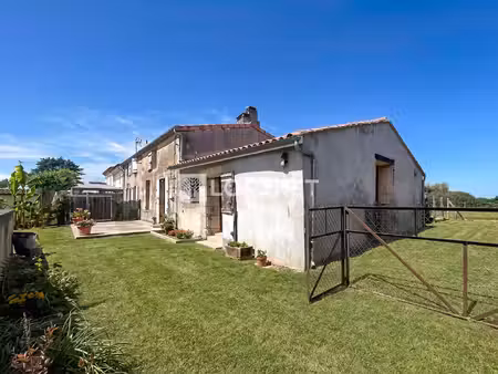maison en pierre rénovée avec jardin & potentiel