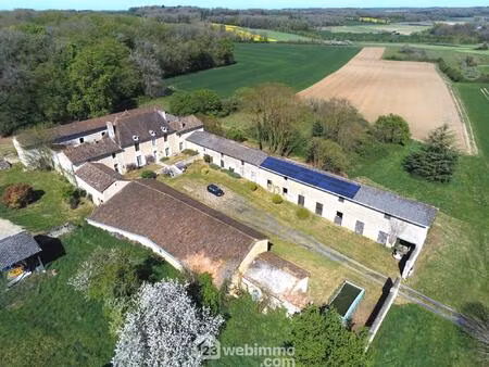 vente maison 11 pièces 325 m² valdivienne (86300)
