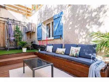 bas de villa 3/4 pièces à vendre avec terrasse et parking à marseille 12ème