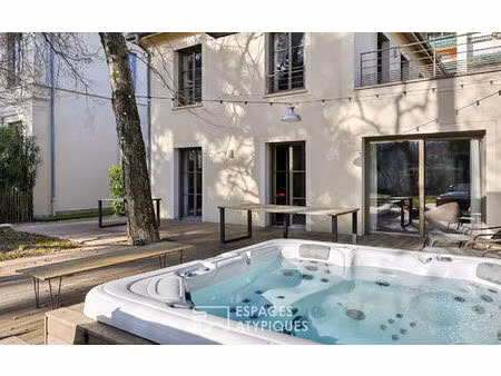 maison d'architecte dans un cadre préservé