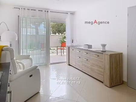 appartement en rez-de-chaussée - 1 chambre - 1 terrasse de 48m²