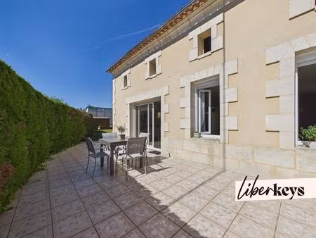 maison en pierre rénovée - t4 - galgon