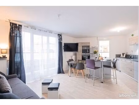 ◊ investissement clé en main – t3 meublé loué 1 310/mois – 7% brut – balcon 20m² + parking