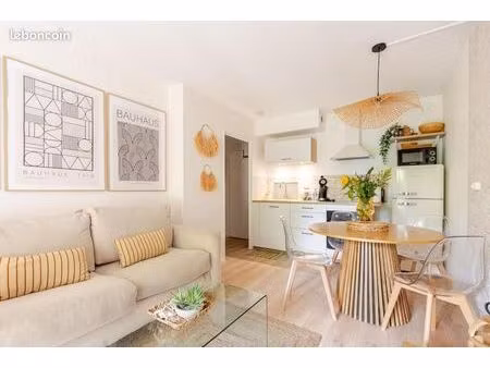 t2 meublé terrasse - vieux blagnac