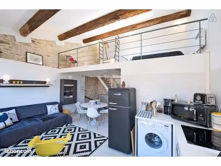 location meublée – duplex 40 m² – nîmes (jardins de la fontaine)