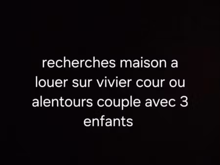 recherche maison à louer