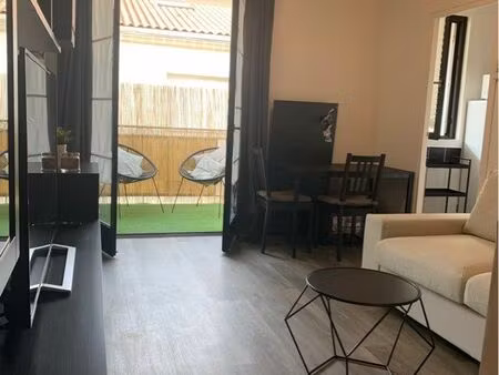 studio 28m² tout confort avec grand balcon