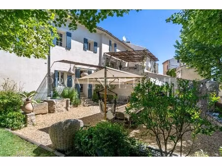 a vendre ensemble de 2 maisons de village avec vue jardin piscine joucas luberon provence