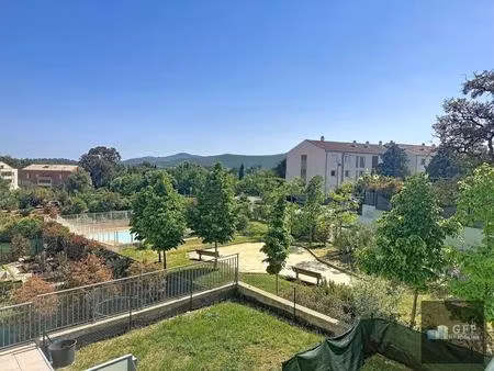 bormes-les-mimosas – t2 récent avec terrasse & garage – résidence 2019