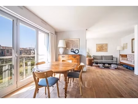 boulogne nord - parc rothschild - balcon - soleil et verdure.
