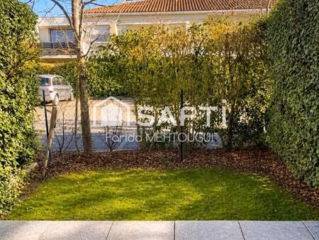 à vendre – t1 avec jardin privatif et parking