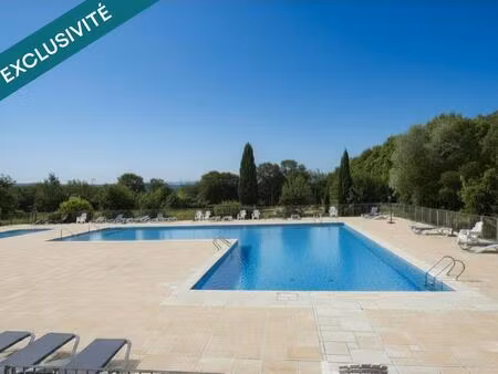 appartement avec terrasse de 36.14m² libre de bail dans résidence de vacance