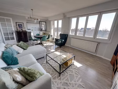 saint-max / rue ferry f4 de 95m2 + balcon + parking + cave +