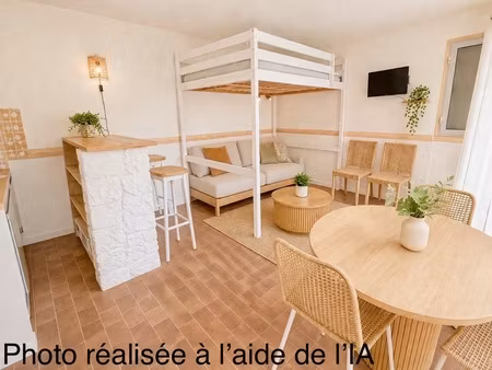 studio 23 m² – résidence sécurisée avec piscine et ascenseur le cap d'agde (34)