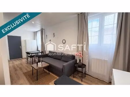 t2 28m2 - adresse rare  rénovation d’exception