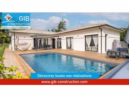 vente maison à construire 90 m² chaniers (17610)