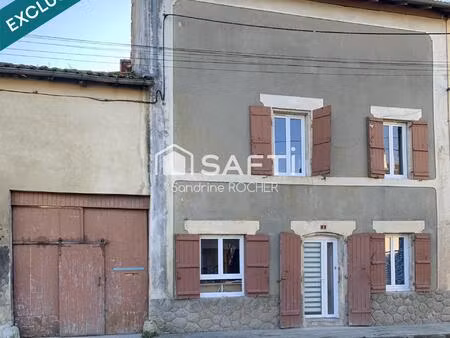 maison de caractère de 1805 avec dépendances et terrain de 750 m² : charme et fort potenti