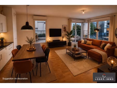 emolacement privilégié : appartement 3 pièces avec terrasse e