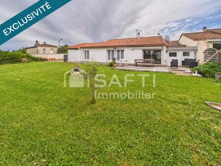 charmante maison de plain-pied-blaye- idéal famille !