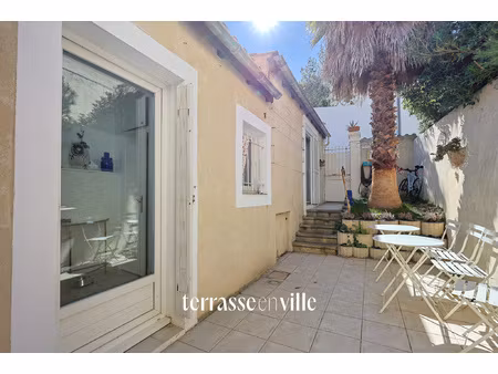 exclusivité - malmousque - maison t3 - patio - 490 000eur