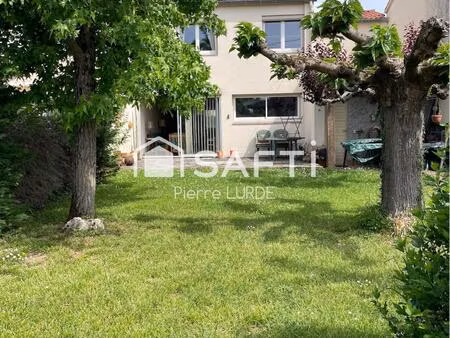 maison t5 de 106 m2 avec garage et jardin de 300 m2