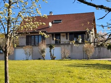 maison de 110 m2  3 ch  garage de 80 m2 et terrain de 2379 m2