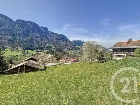 terrain à vendre - 1398 m2 - le petit bornand les glieres - 74 - rhone-alpes