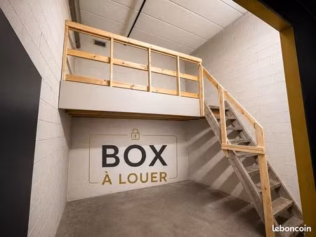box de stockage à louer