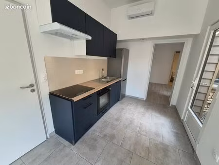t2 rénové 39m² — clim  lave-linge  patio — proche tram & rubika