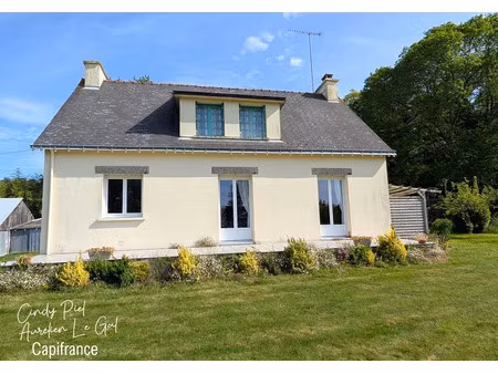 vente maison 6 pièces 128 m² à les fougerêts (56200)  184 000 €