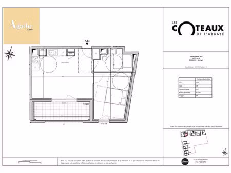 location appartement 2 pièces à caen (14000) : à louer 2 pièces / 44m² caen