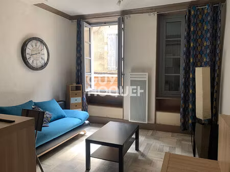 carcassonne centre-ville appartement t2 meublé