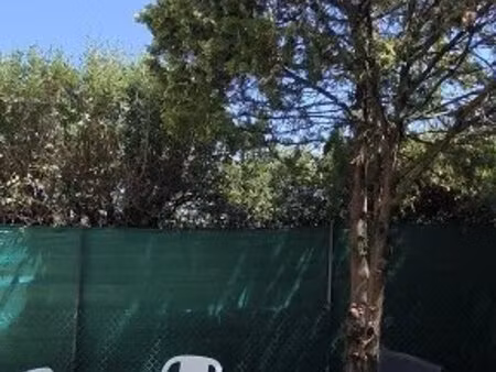 drap / 12km de nice - f1bis de 30m² avec piscine  jardin et parking privé